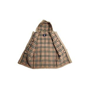 Burberrys of London 1990s Wool Duffle Coat - Tan (S/M) Vintage Winter Coat